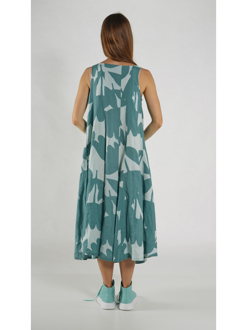 Rundholz Black Label - A-förmiges Leinen Kleid - 1263550907