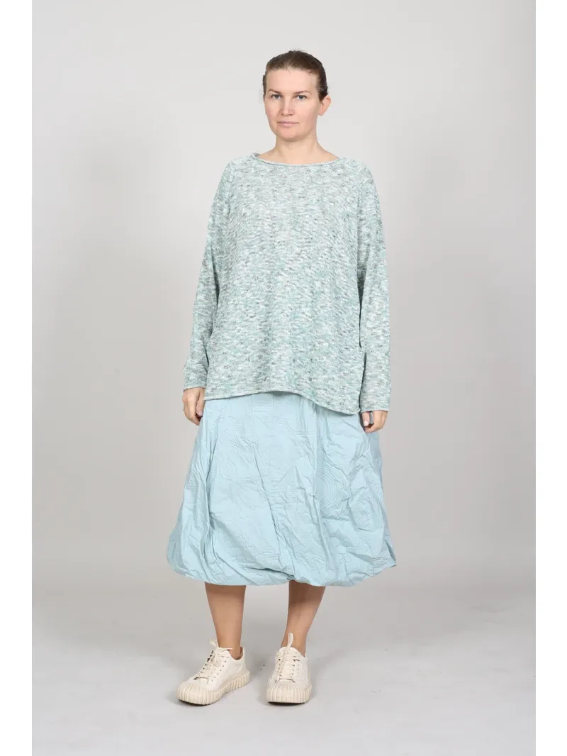 Rundholz Black Label — свитер с расклешенным кроем и фактурной текстурой — 1263560702