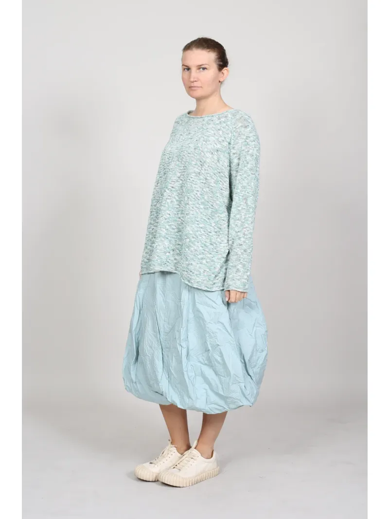 Rundholz Black Label — свитер с расклешенным кроем и фактурной текстурой — 1263560702