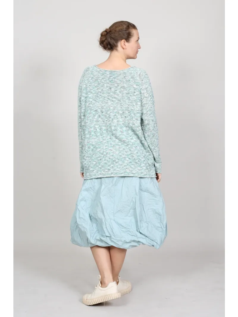 Rundholz Black Label — свитер с расклешенным кроем и фактурной текстурой — 1263560702