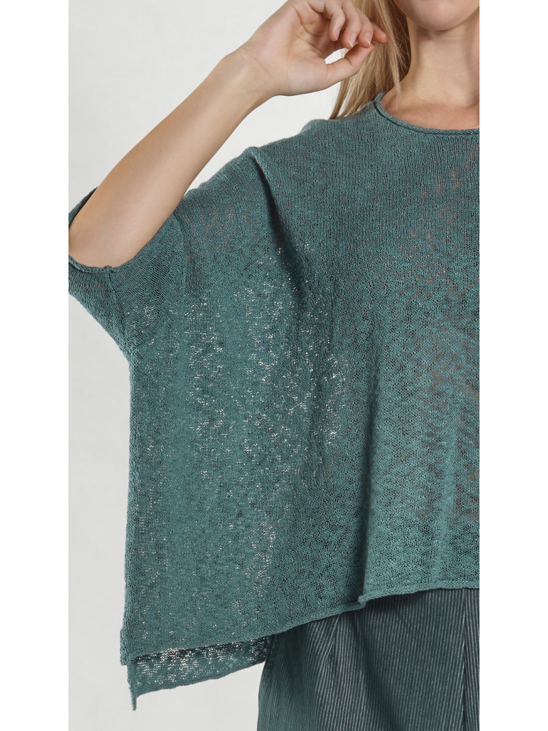 Rundholz Black Label - Kastiger Pullover mit feinem Strick - 1263560704