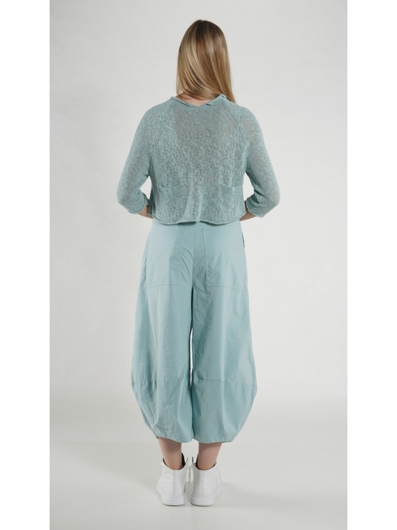 Rundholz Black Label - Schmale Baumwoll Strickjacke - 1263567103