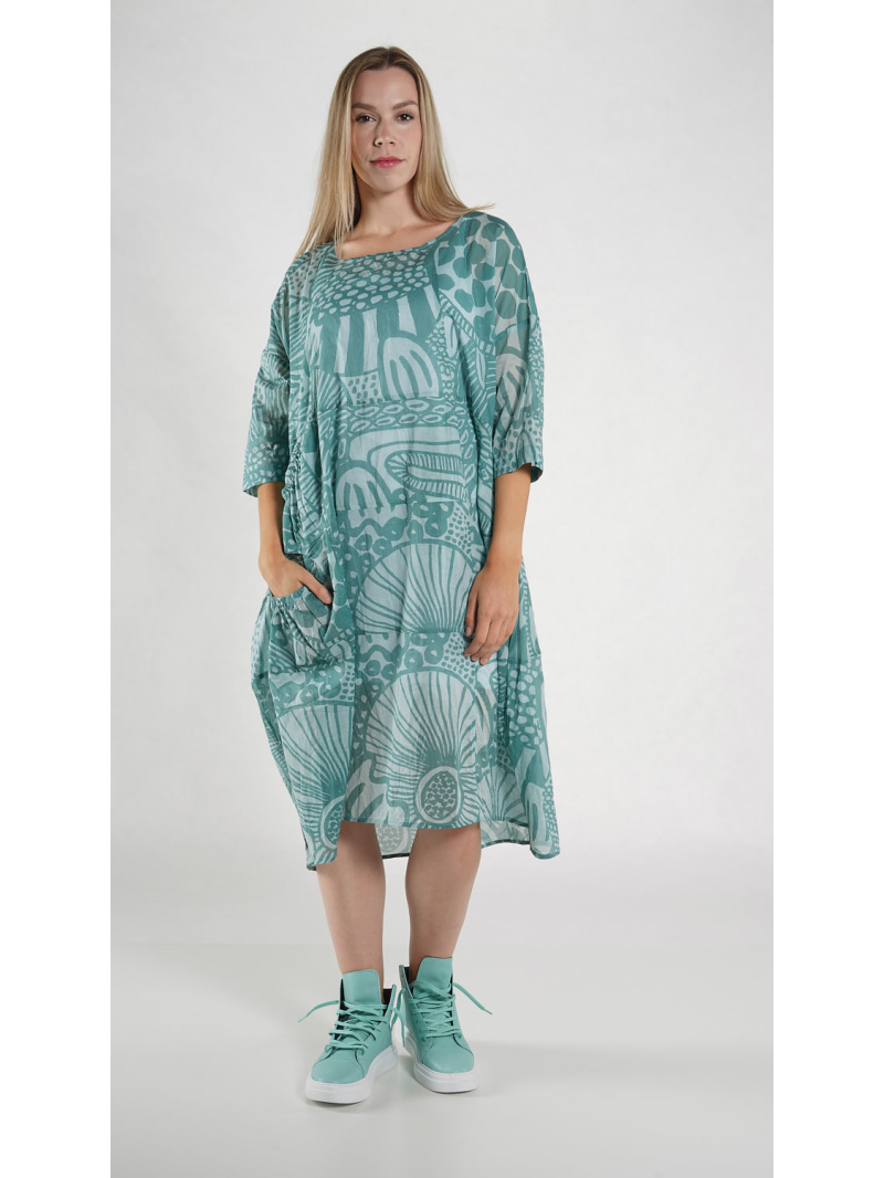 Rundholz Black Label - Oversize Baumwoll voile Kleid - 1263600906