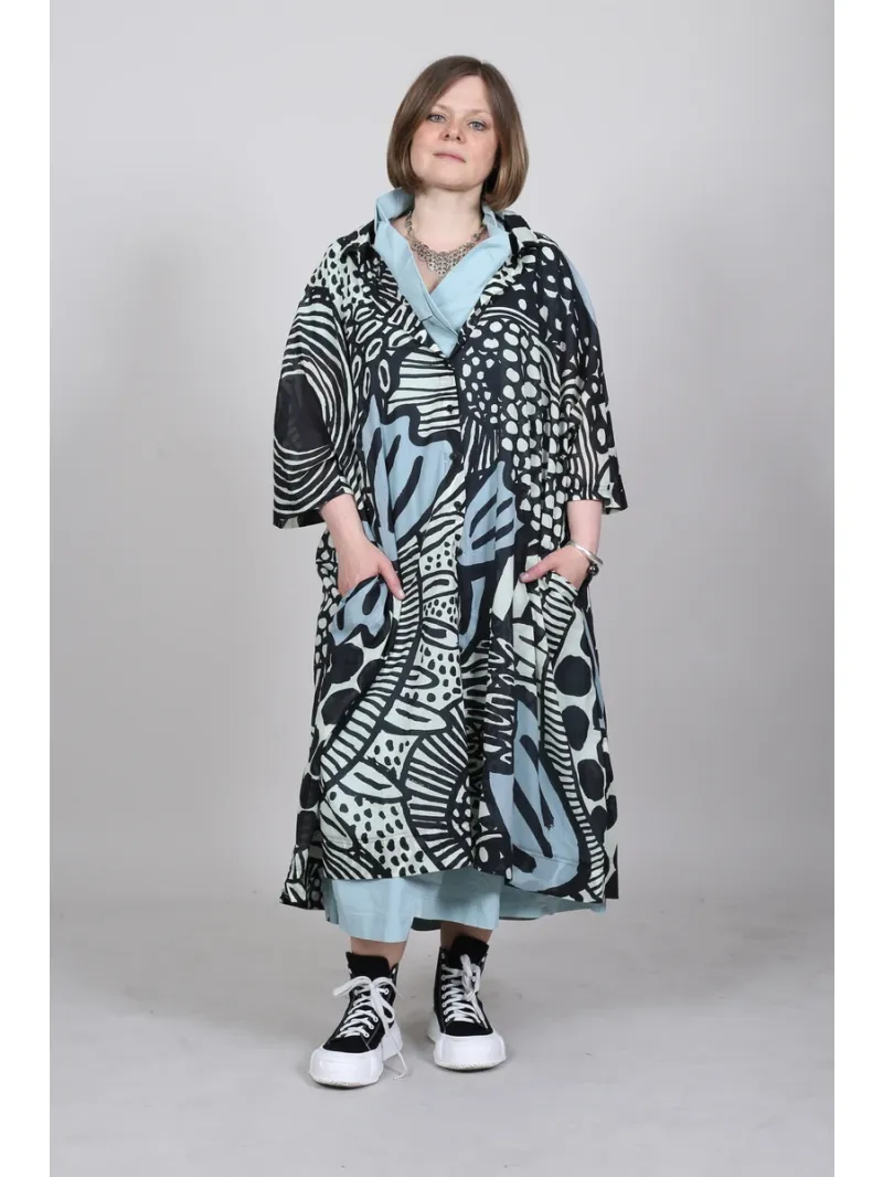 Rundholz Black Label - Flared cotton dress with details - 1263600907