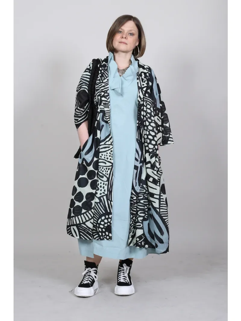 Rundholz Black Label - Flared cotton dress with details - 1263600907