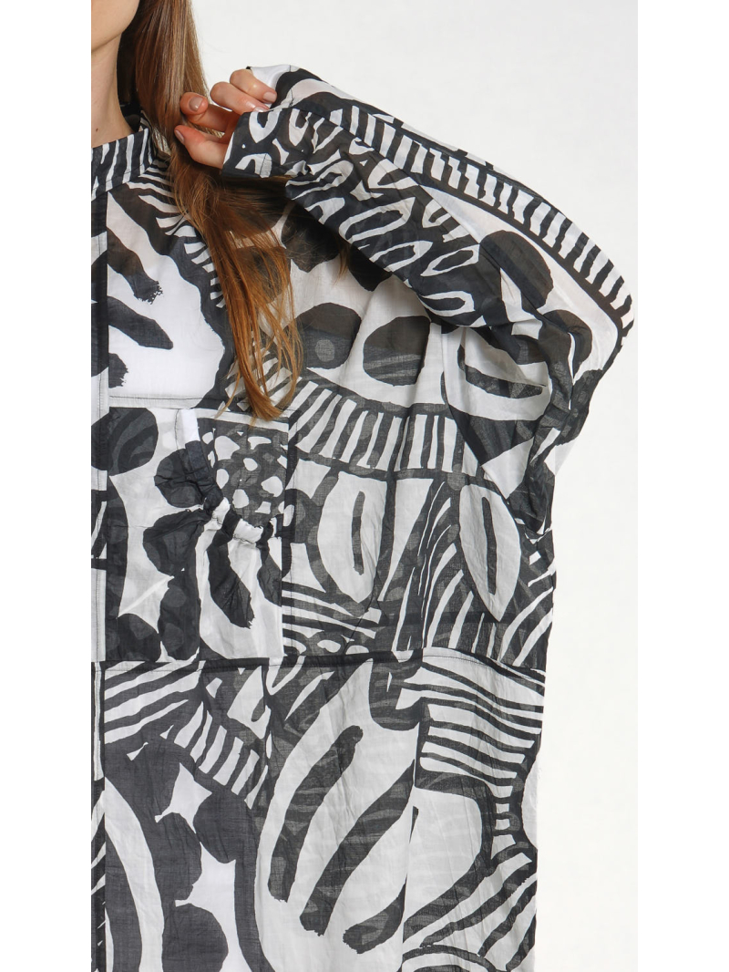 Rundholz Black Label - Weites Baumwoll voile Kleid - 1263600909