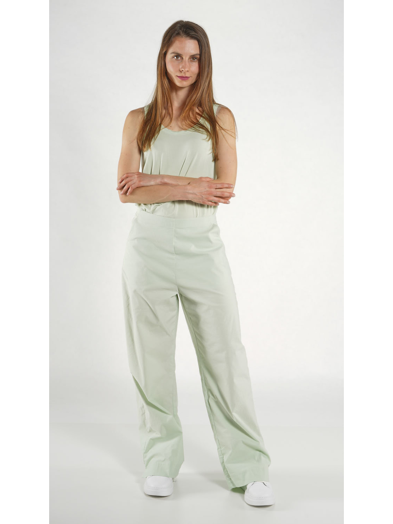 Rundholz Black Label - Gerade geschnittene Hose mit Leinen - 1263630106