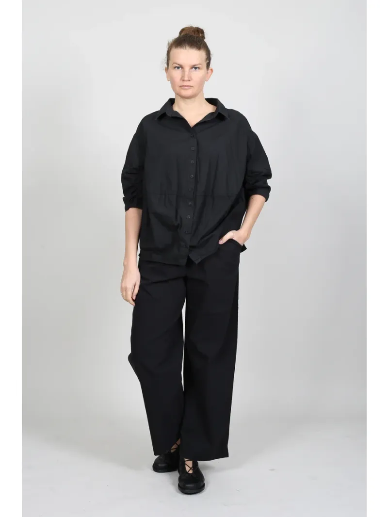 Rundholz Black Label - Pantalon droit avec lin - 1263630106