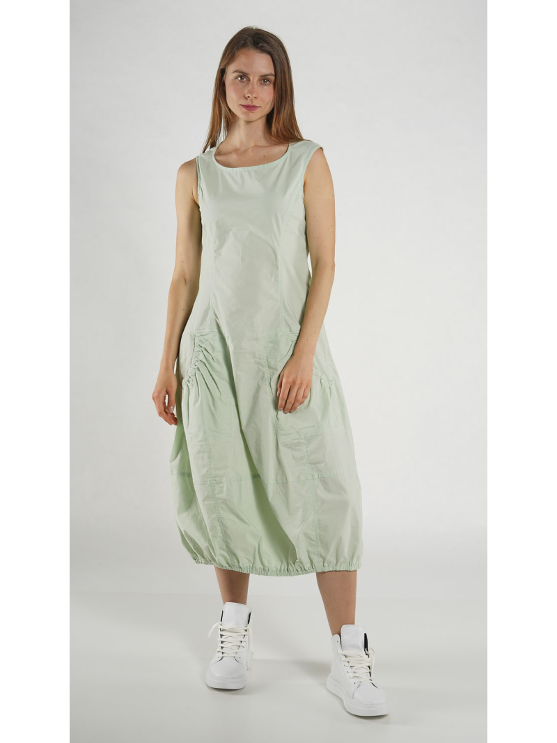 Rundholz Black Label - Schmales Ärmelloses Cottonshape Kleid - 1263630913