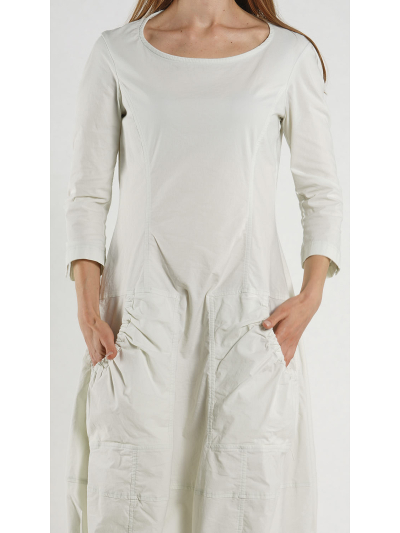 Rundholz Black Label - Schmales Cottonshape Kleid - 1263630915