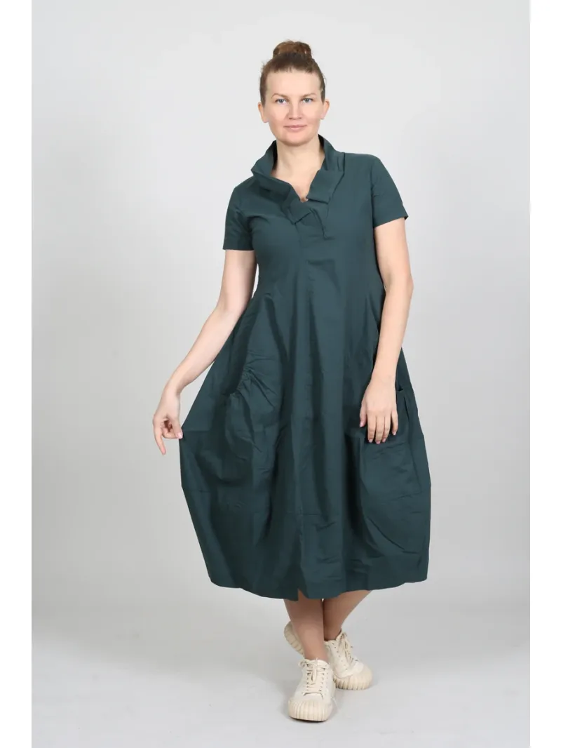 Rundholz Black Label - Robe évasée à col volanté - 1263630917