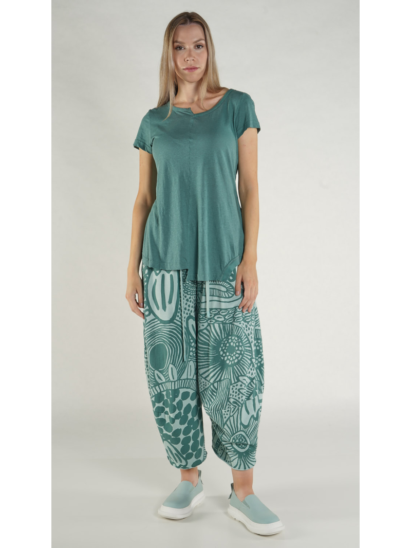 Rundholz Black Label - Tailliertes T-Shirt mit Asymmetrie - 1263650501