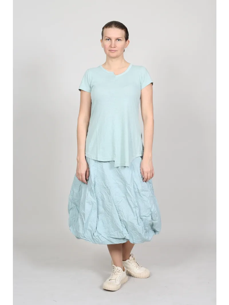 Rundholz Black Label - Tailliertes T-Shirt mit Asymmetrie - 1263650501