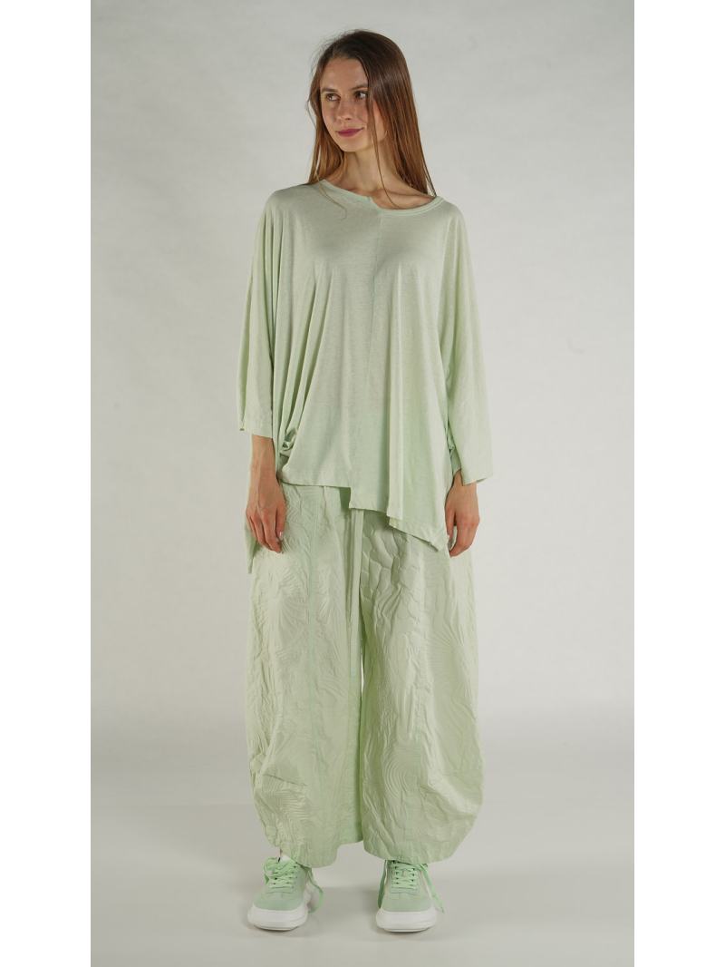 Rundholz Black Label - Asymmetrisches A-Linien T-Shirt - 1263650506