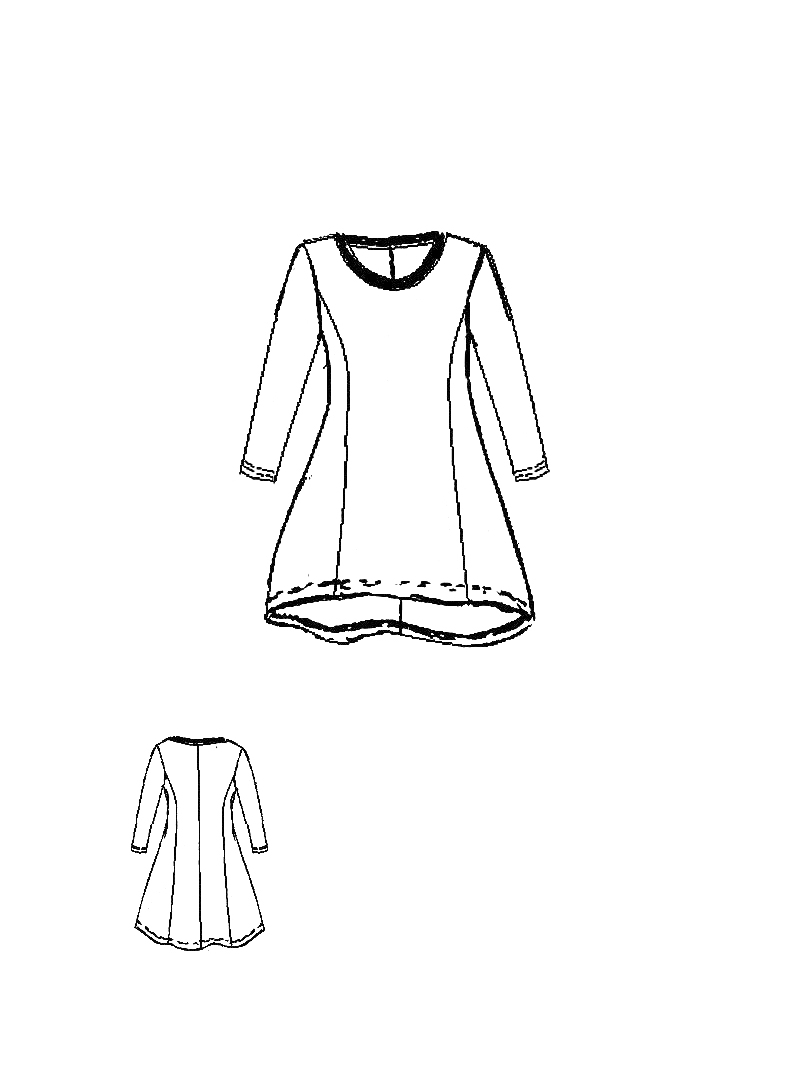 Rundholz Black Label - A-förmiges Baumwoll Leinen Shirt - 1263650508