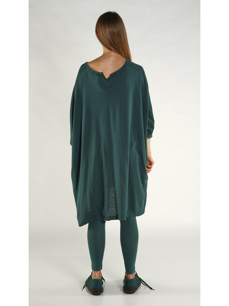 Rundholz Black Label - Oversize Baumwoll Leinen Kleid - 1263650905