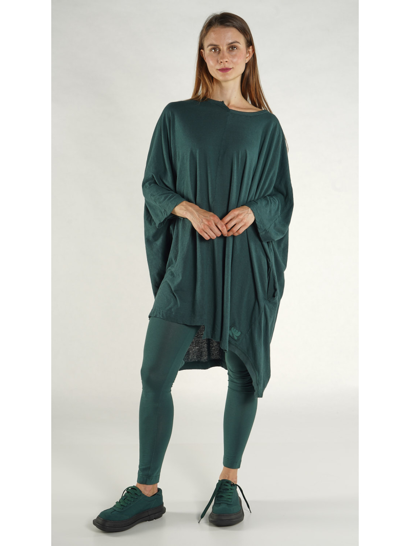 Rundholz Black Label - Oversize Baumwoll Leinen Kleid - 1263650905