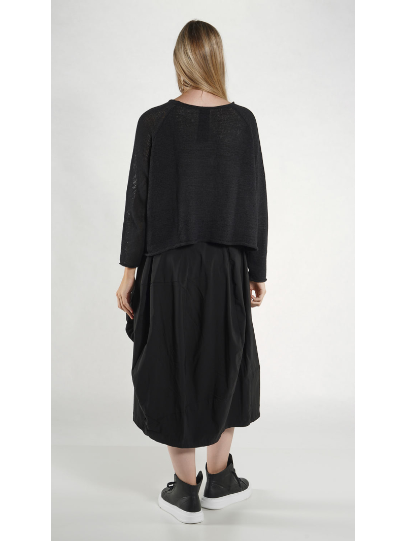 Rundholz Black Label - Weiter Leinen Strick Pullover - 1263720702