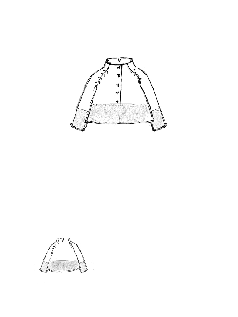 Rundholz Black Label - Schmale Leinen Strickjacke - 1263727107