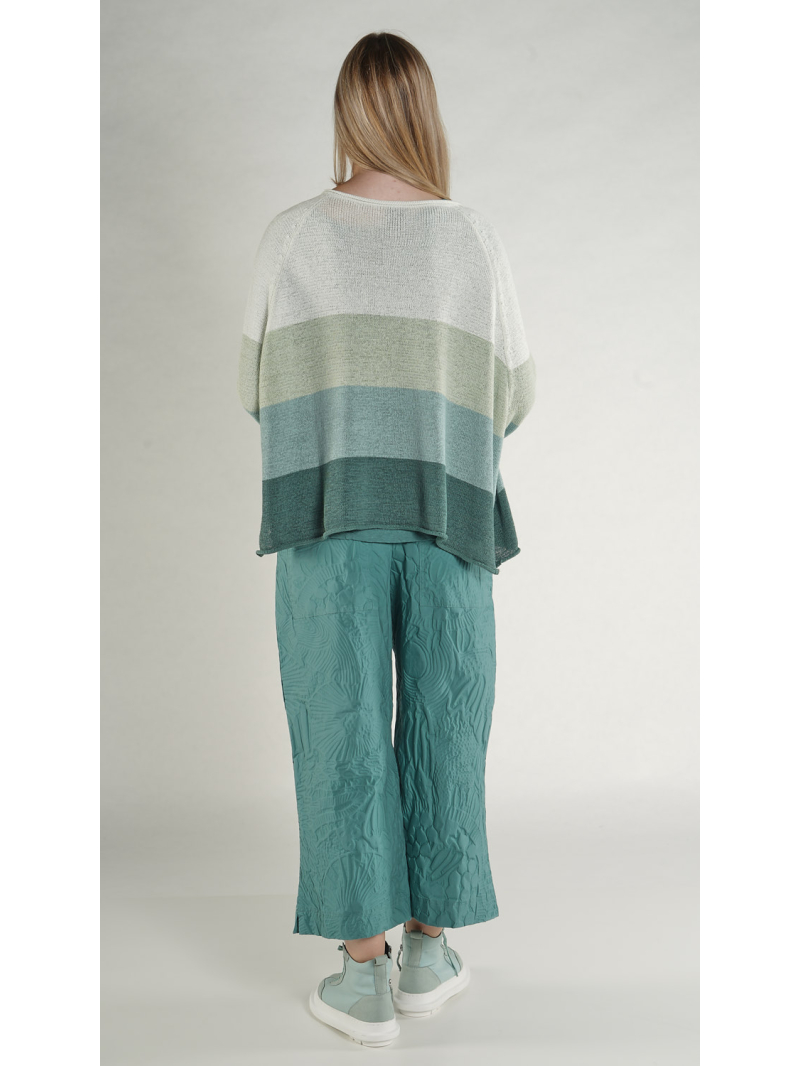 Rundholz Black Label - Weite Leinen Strickjacke - 1263727111