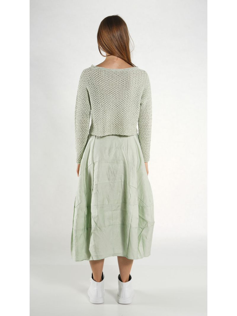 Rundholz Black Label - Gerader schmaler Baumwoll Strick Pullover - 1263730703