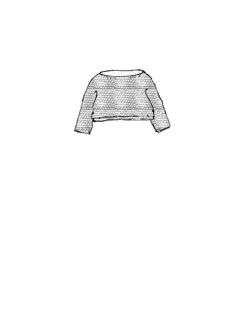 Rundholz Black Label - Gerader schmaler Baumwoll Strick Pullover - 1263730703