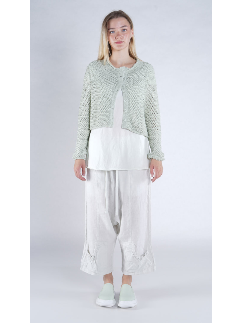 Rundholz Black Label - Lockere Baumwoll Strickjacke - 1263737114