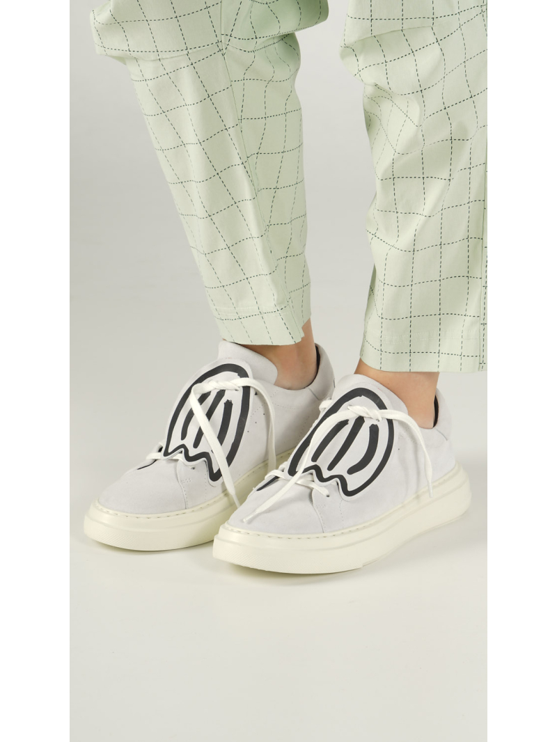 Rundholz Black Label - Sneaker mit Schnür-Applikation - 1263985201