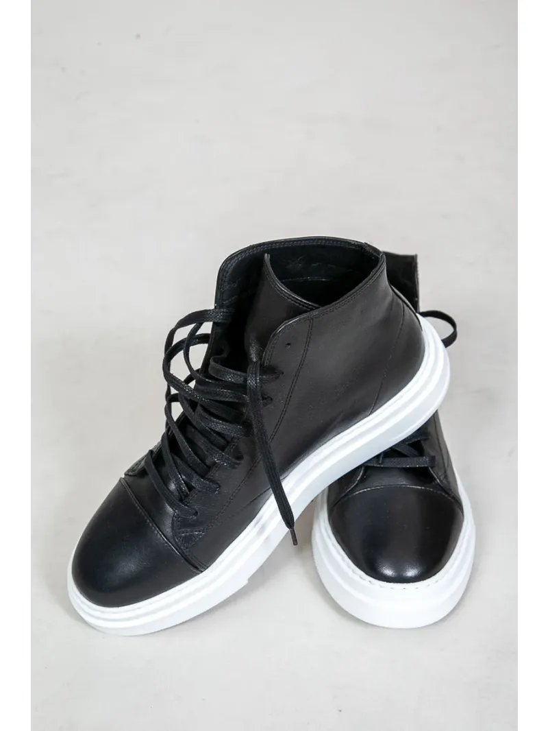 Rundholz Black Label - High-top sneakers in a sporty design - 1263985222