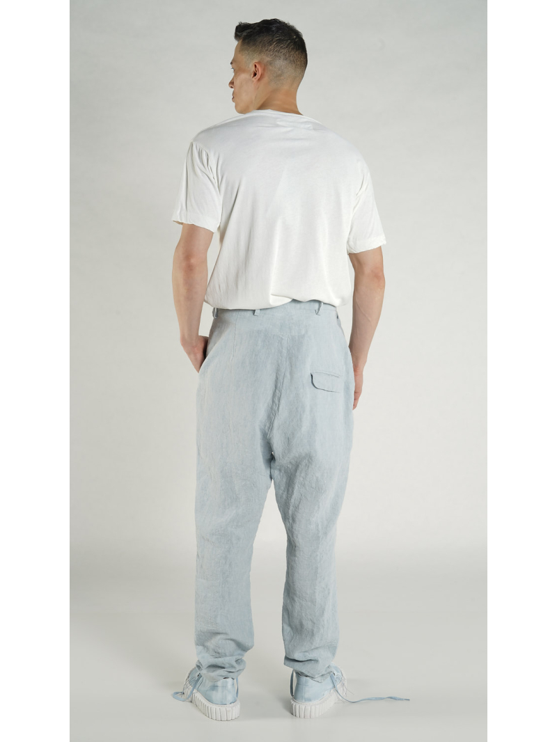Rundholz - Baggy Leinen Hose - 1264020103