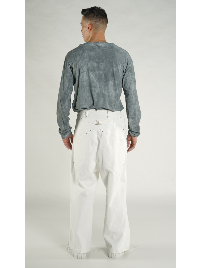 Rundholz - Denim Hose mit tiefer Schritthöhe - 1264030103