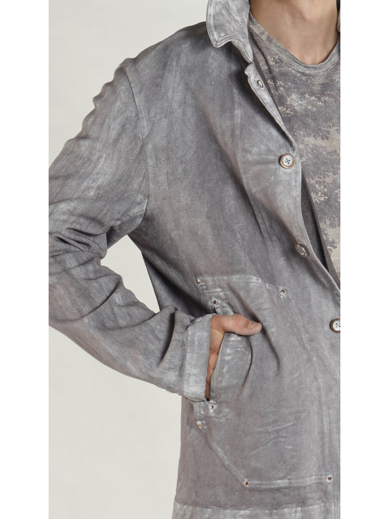 Rundholz - Gerade weite Denim Jacke - 1264031102