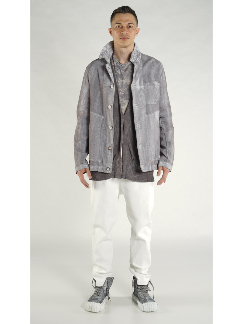 Rundholz - Gerade weite Denim Jacke - 1264031102