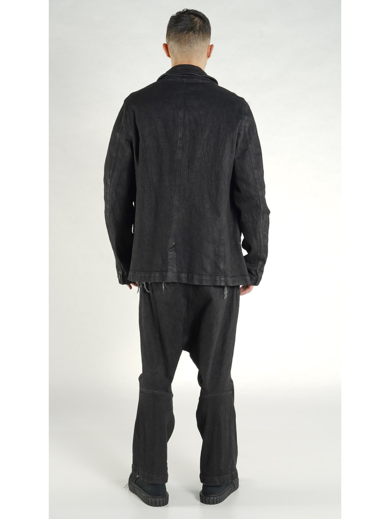 Rundholz - Gerade weite Denim Jacke - 1264031112