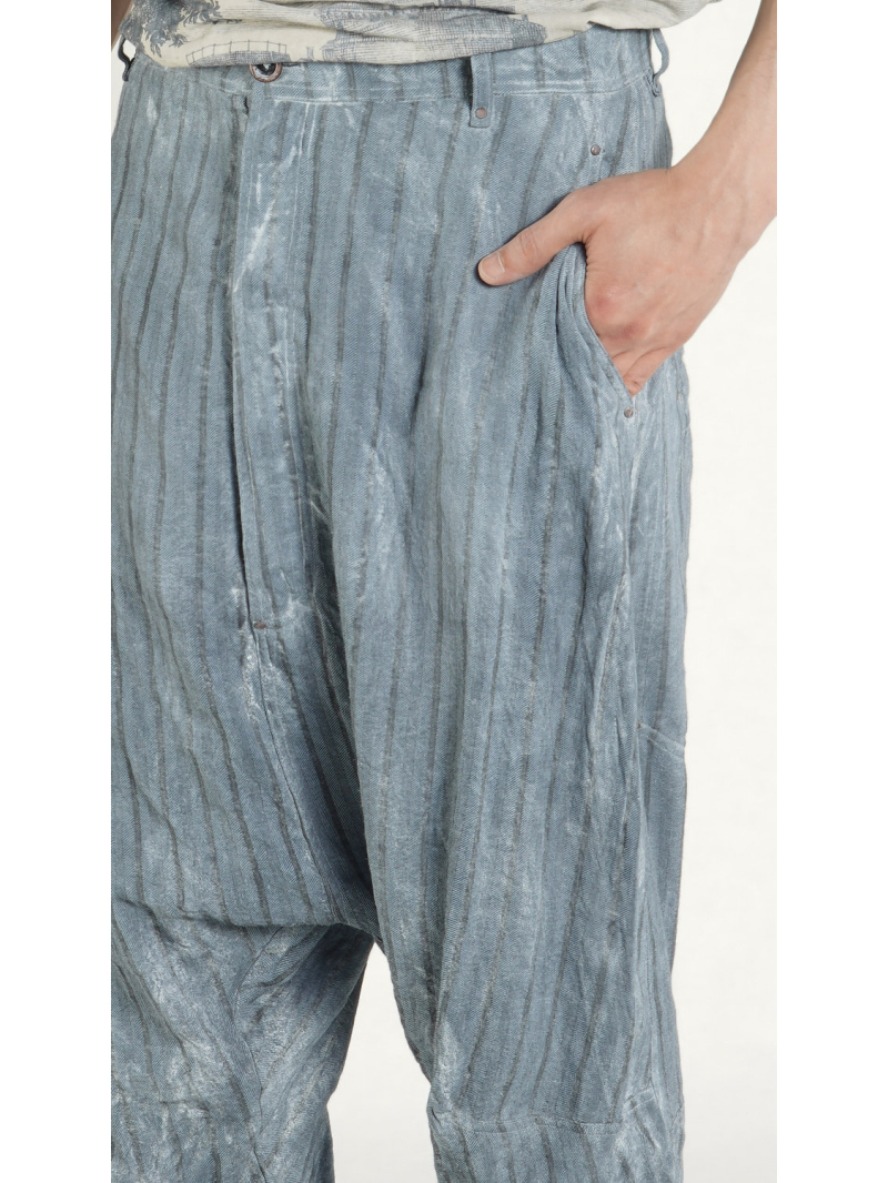Rundholz - Lockere Viskose Leinen Hose - 1264210103