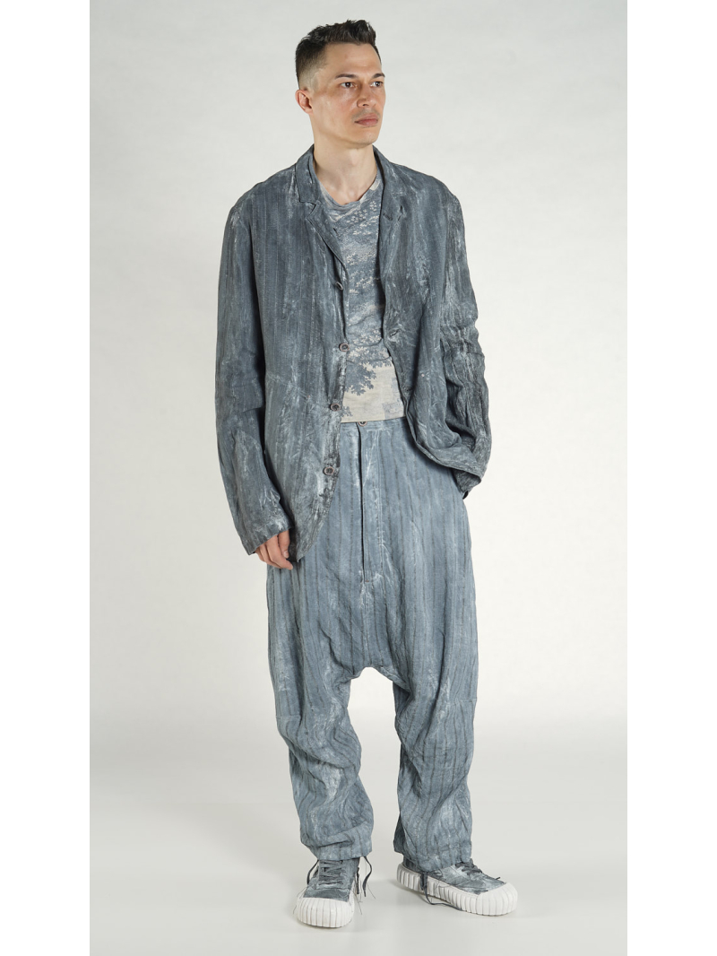 Rundholz - Kastige Viskose Leinen Jacke - 1264211102