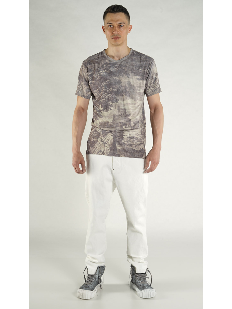 Rundholz - Baumwoll Jersey T-shirt - 1264300501