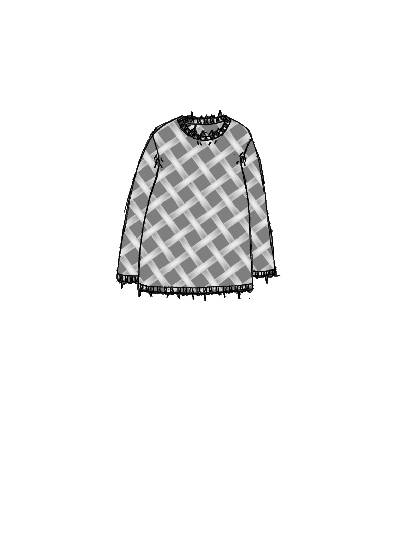 Rundholz - Gerader schmaler Seiden Pullover - 1264650701