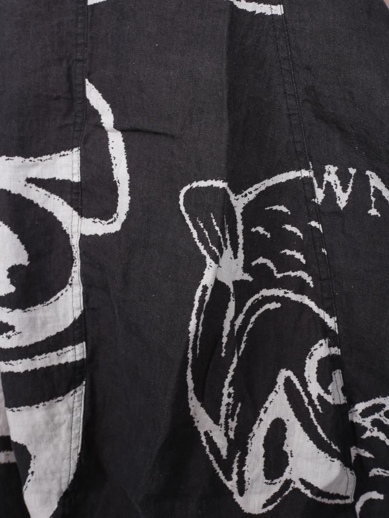 Рундгольц Black Label - платье - черный принт - 1253550907