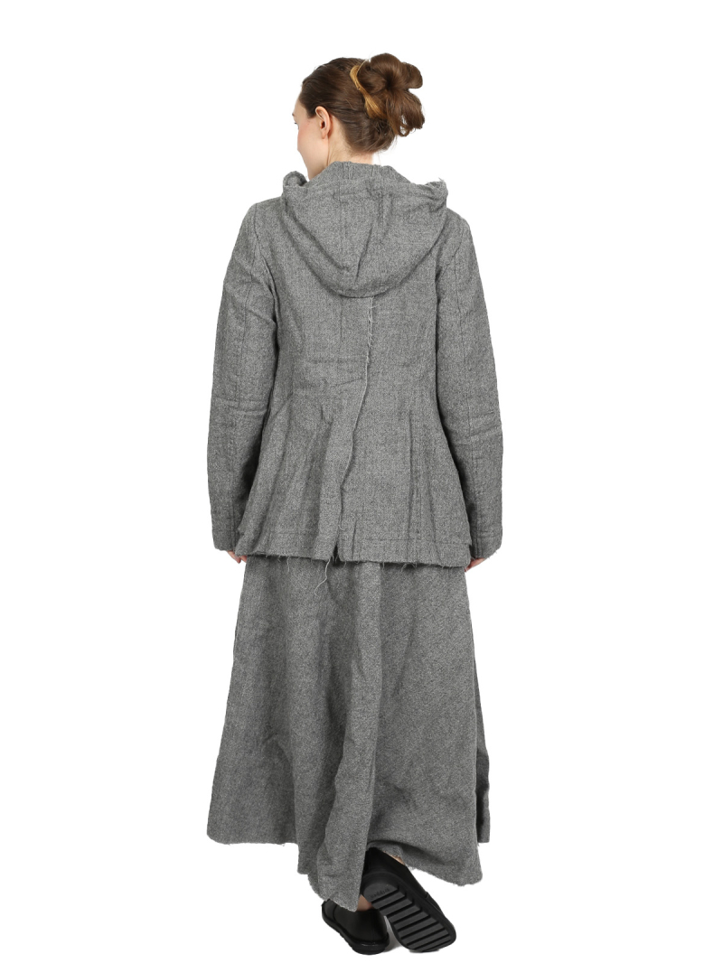 Rundholz DIP - New wool circle skirt - Pencil Melange - 2242210308