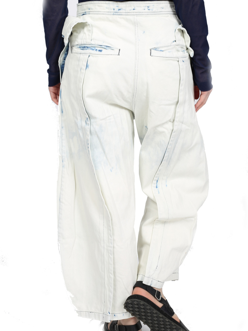 Rundholz DIP - hose - bleachwash - 1252030108