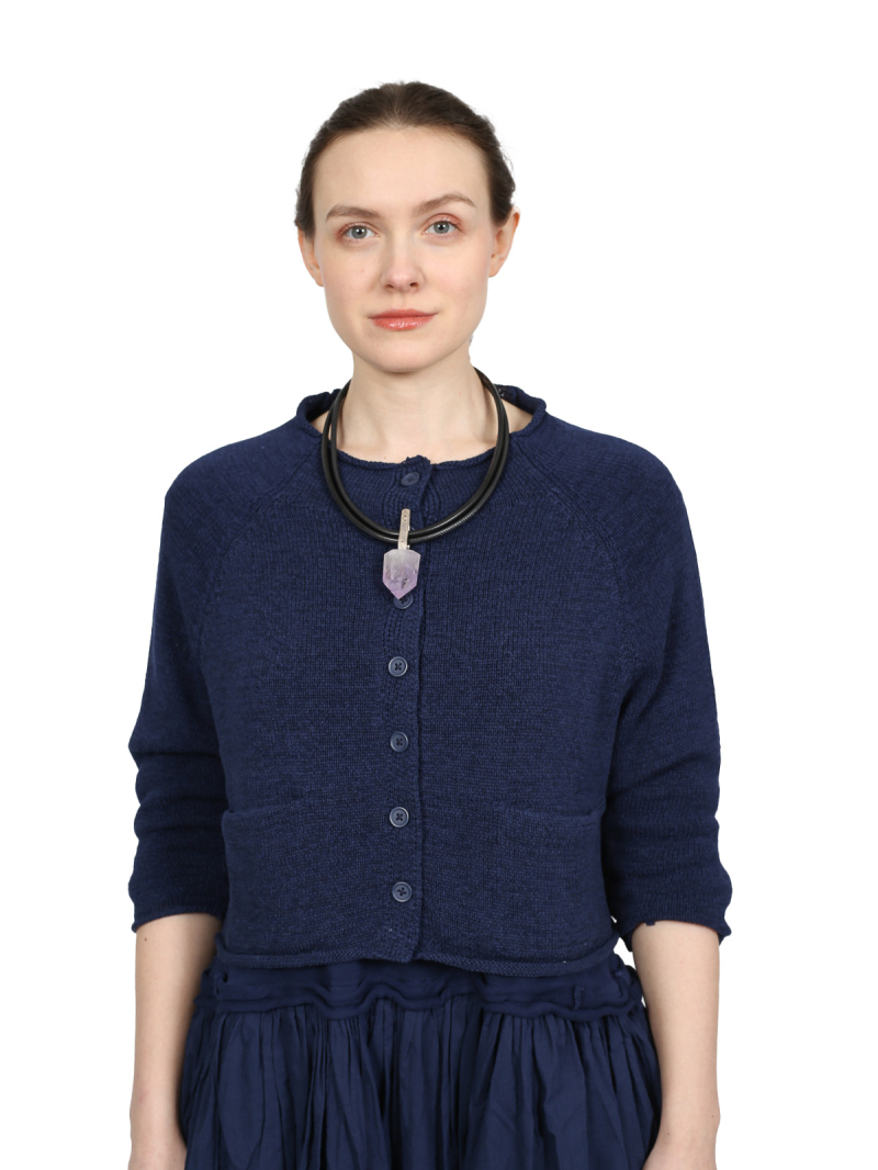 Rundholz Black Label - strickjacke - navy - 1253727116