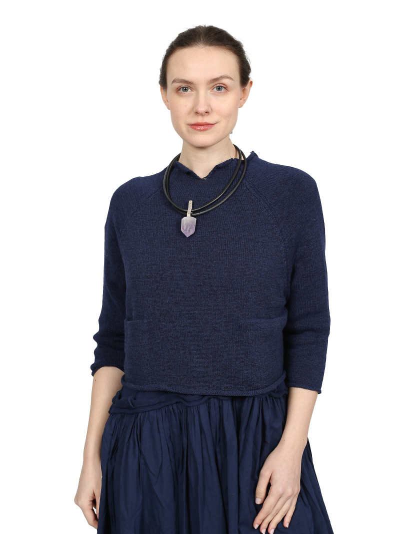 Rundholz Black Label - strickjacke - navy - 1253727116