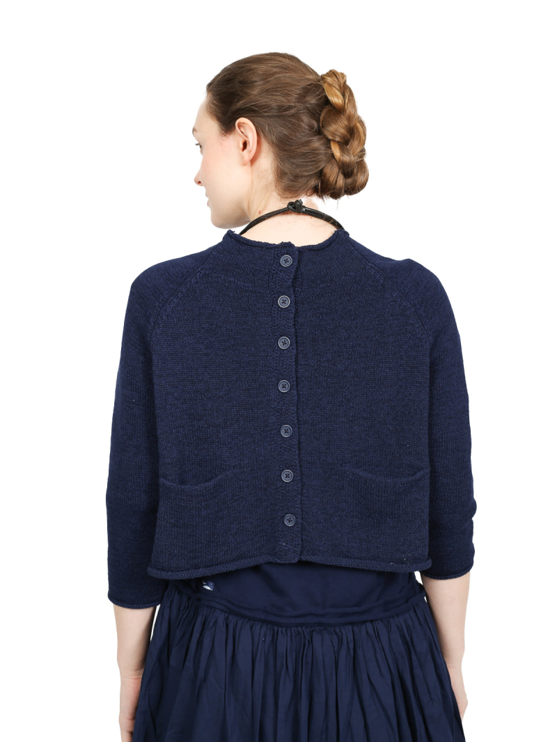Rundholz Black Label - strickjacke - navy - 1253727116
