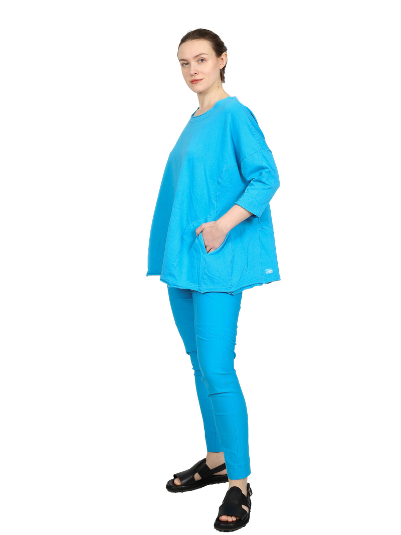 Rundholz Black Label - Ballonförmiges french terry t-shirt - 1253290524