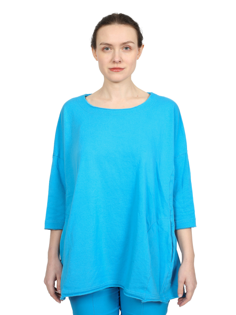 Rundholz Black Label - Ballonförmiges french terry t-shirt - 1253290524