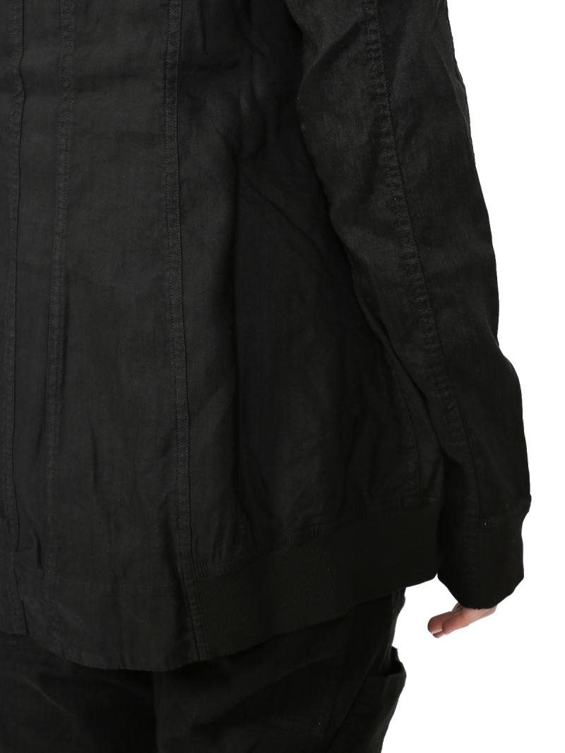 Rundholz Black Label - Taillierte leinen stretch jacke - 1253831103