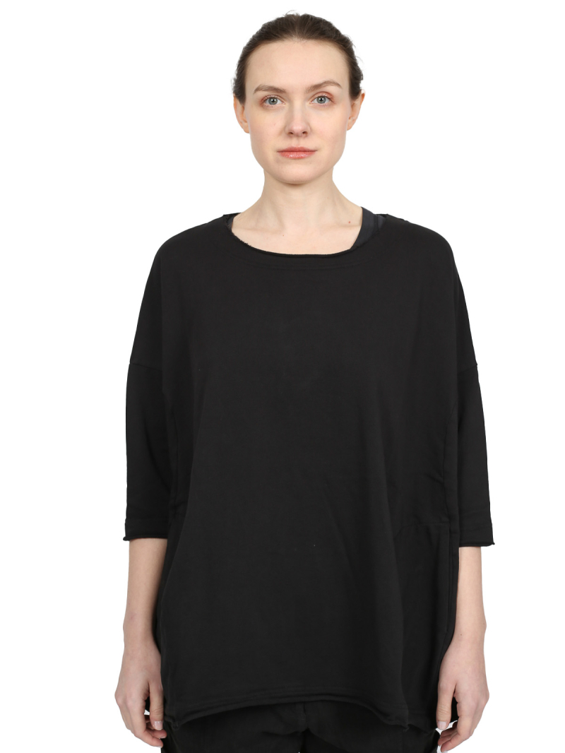 Rundholz Black Label - Ballonförmiges french terry t-shirt - 1253290524