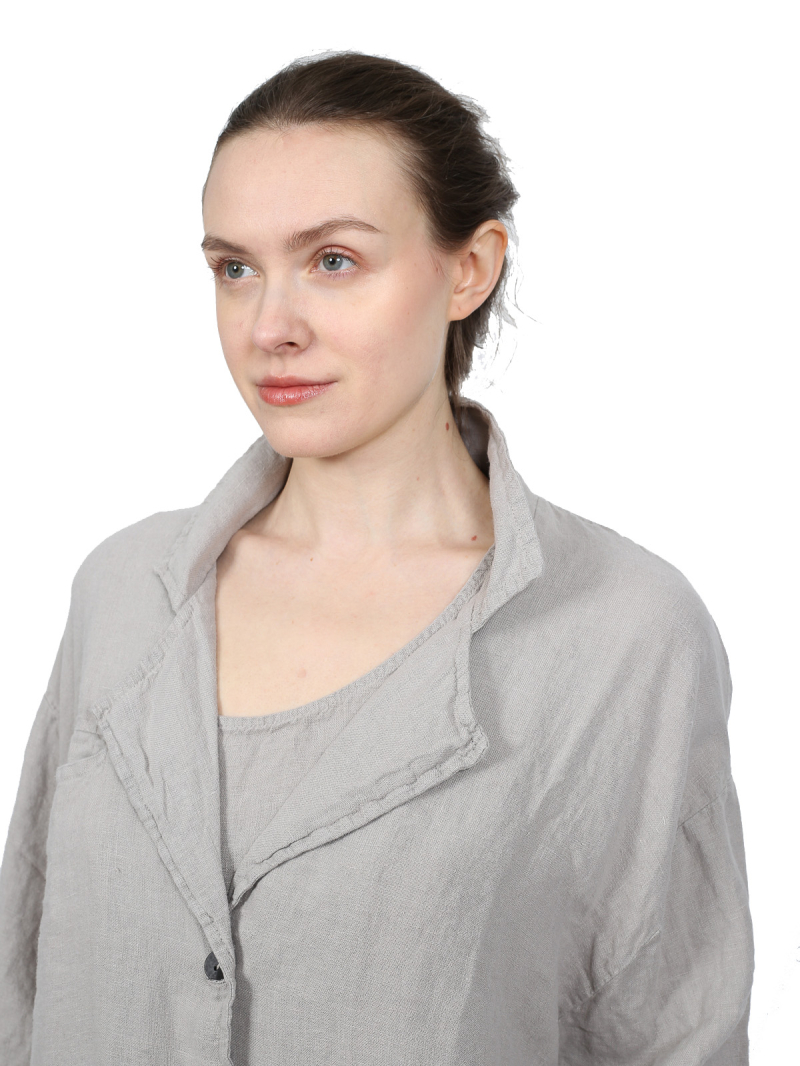 Black by K&M - Куртка - Посмотри мне в глаза - Галечный - 251.01.03