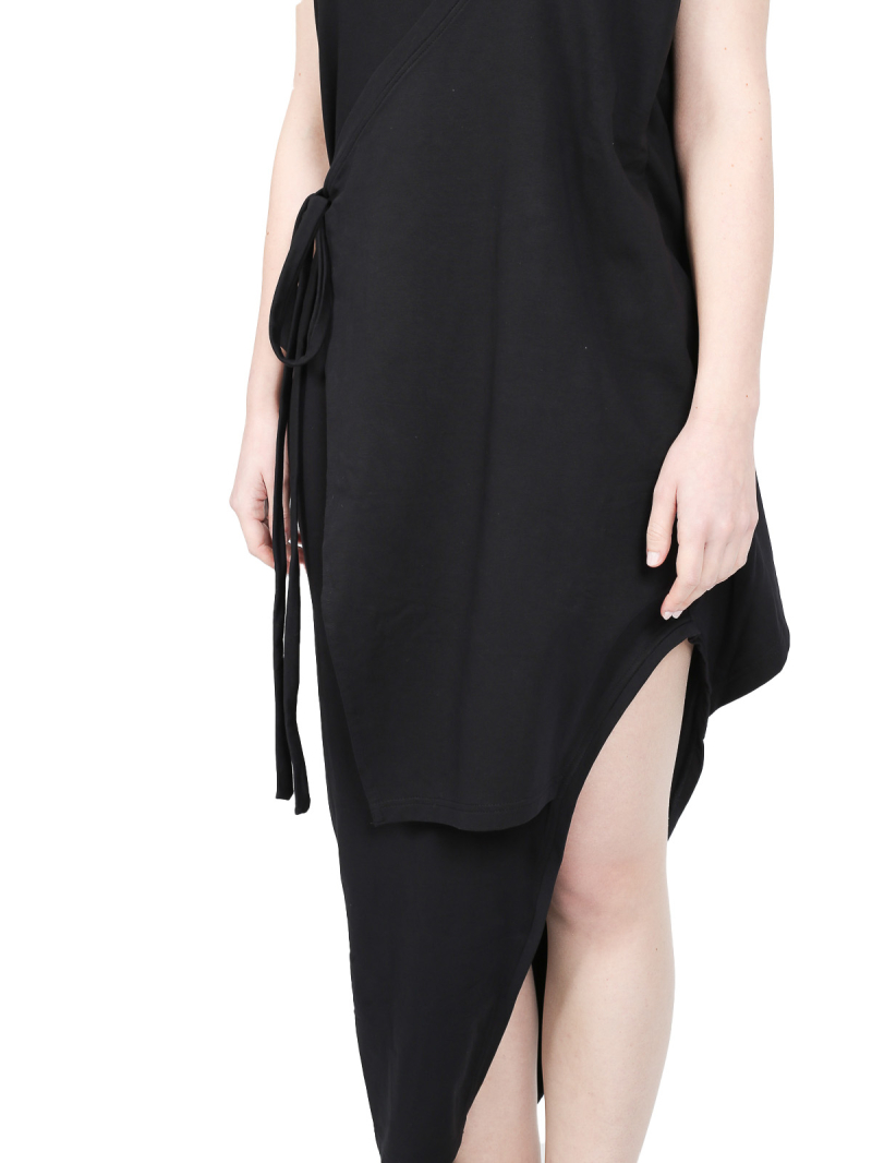 Black by K&M - Kleid - Asymetrisches Kleid - Black - id.03.01.06